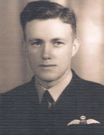 Bill Purdy in Royal Australian Air Force uniform.