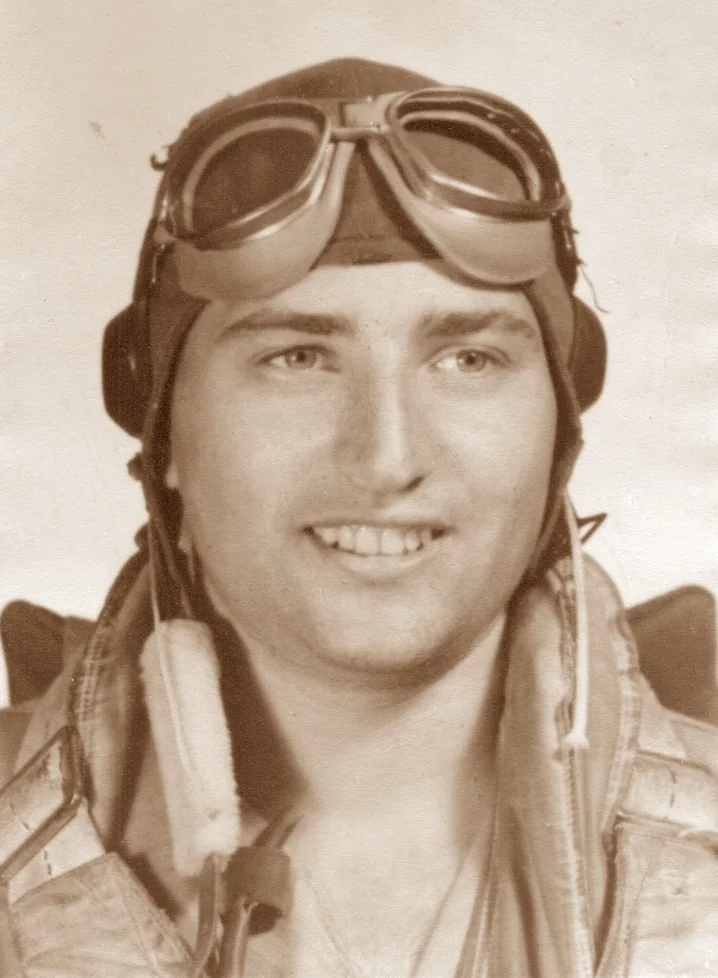 George Rubin during his service in the United States Army Air Forces.