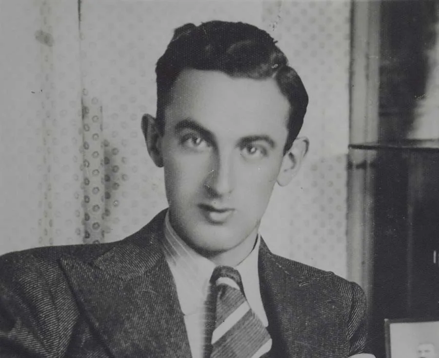 Saul Blau as a young man.