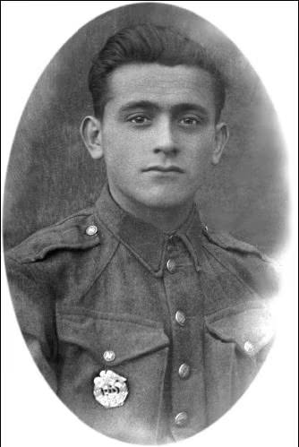 Štefan Šteflovič in military uniform.